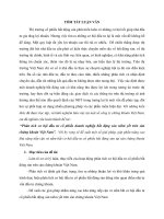 Phân tích cơ hội đầu tư cổ phiếu doanh nghiệp bất động sản niêm yết trên sàn chứng khoán việt nam (tt) 