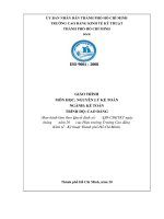 Giáo trình nguyên lý kế toán (ngành kế toán)   cđ kinh tế kỹ thuật TP HCM