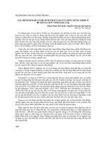 Xác định mối quan hệ sinh thái loài của kiểu rừng khộp ở huyện Ea Súp, tỉnh Đắk Lắk