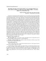 Tri thức bản địa về sử dụng thực vật làm men rượu của cộng đồng Chơ Ro tại khu bảo tồn thiên nhiên - văn hóa Đồng Nai, tỉnh Đồng Nai