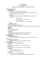 Giáo án Tiếng Anh 6 Kỳ II chuẩn theo công văn 5512