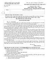 Đề thi giữa học kì 1 môn Tiếng Việt lớp 5 năm 2019-2020 - Trường Tiểu học Ngọc Thụy