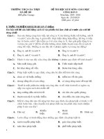 Đề thi học kì 2 môn GDCD lớp 9 năm 2019-2020 - Trường THCS Gia Thụy