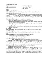 Đề thi học kì 2 môn GDCD lớp 6 năm 2019-2020 có đáp án - Trường THCS Bắc Lệnh