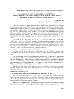 Dẫn liệu ban đầu về thành phần loài vi tảo trong một số thủy vực thuộc khu bảo tồn thiên nhiên Pù Hoạt, huyện Quế Phong, tỉnh Nghệ An