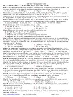 De thi thu dai hoc so 1