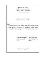 Tư tưởng hồ chí minh về xây dựng đảng trong sạch, vững mạnh là đạo đức, là văn minh và vận dụng vào công tác xây dựng đảng ở việt nam hiện nay 