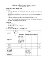 Đề cương ôn tập giữa học kì 1 môn Toán lớp 6 năm 2020-2021 - Trường THCS Lê Quang Cường