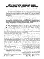 Một số vấn đề pháp lý đặt ra đối với quy định phát triển mô hình kinh tế chia sẻ ở Việt Nam hiện nay