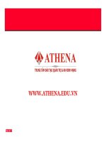 Bài giảng Mạng cơ bản: Tổng quan về Virus - Trung tâm Athena