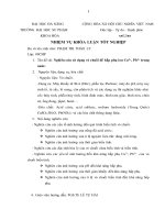 Nghiên cứu sử dụng vỏ chuối để hấp phụ ion cu2+, pb2+ trong nước 