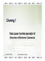 Bài giảng Quản trị thương mại điện tử - Chương 1: Tổng quan thương mại điện tử