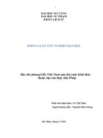 Địa chủ phong kiến việt nam qua hai cuộc khai thác thuộc địa của thực dân pháp 