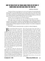 Một số vấn đề đặt ra trong hoàn thiện cơ sở pháp lý nhằm nâng cao hiệu quả công tác truy nã
