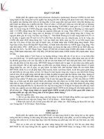 Tóm tắt luận văn Thạc sĩ Điều dưỡng: Thực trạng chăm sóc người bệnh COPD và một số yếu tố liên quan đến chăm sóc tại khoa Hồi sức cấp cứu Trung tâm Y tế Gò Quao - Kiên Giang