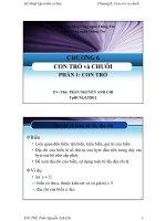 Bài giảng Kỹ thuật lập trình cơ bản (C++): Chương 6 - ThS. Trần Nguyễn Anh Chi