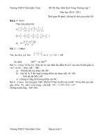 de thi hsg vong truong co dap an