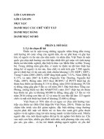 Tóm tắt luận văn Thạc sĩ Công tác xã hội: Vai trò công tác xã hội trong việc phòng chống thảm họa thiên tai tại xã Tiên Hưng huyện Tiên Lãng thành phố Hải Phòng