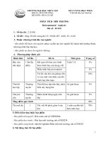 Đề cương học phần Phân tích môi trường - ĐH Thuỷ Lợi