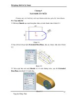 Bài giảng thiết kế kỹ thuật " Tạo khuân mẫu "