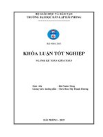 (Khóa luận tốt nghiệp) Hoàn thiện công tác kế toán thanh toán với người mua, người bán tại Công ty cổ phần Việt