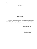 Luận văn Thạc sĩ Tài chính Ngân hàng: Quản trị rủi ro trong hoạt động kinh doanh ngoại tệ tại Ngân hàng Nông nghiệp và Phát triển Nông thôn Việt Nam (Agribank)