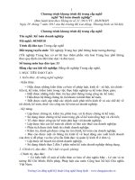 Chương trình khung trình độ trung cấp nghề nghề Kế toán doanh nghiệp - Trường CĐN GTVT Đường Thuỷ 1