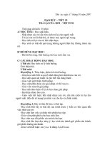 Giao an lop 2 tuan 20