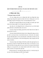 một số biện pháp giáo dục lễ giáo cho trẻ mẫu giáo  