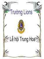 Le hoi Trung Hoa