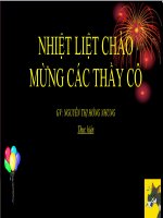 slide thuyết trình thực tập dấu hiệu nhận biết tiếp tuyến của đường tròn 