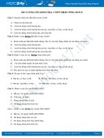 Đề cương ôn tập kiểm tra 1 tiết HK2 môn GDCD 8 năm học 2018 - 2019