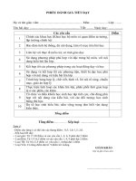 Mau phieu danh gia tiet day THCS