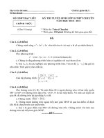 DE THI VA HDC TOAN vao lop 10chuyen