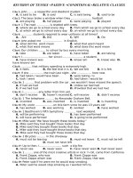 TensePassiveConditionRelative