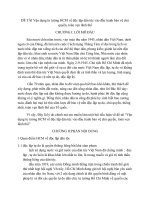 Vận dụng tư tưởng HCM về độc lập dân tộc vào đấu tranh bảo vệ chủ quyền, toàn vẹn lãnh thổ