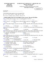 De thi hoc ky I2009 2010