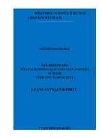 Luận văn thạc sĩ kinh tế phát triển (FULL) thái độ rủi ro đối với lựa chọn nông sản canh tác của nông dân ở 2 tỉnh vĩnh long và đồng tháp 