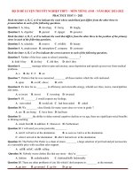 Bộ 50 đề ôn thi THPTQG môn Tiếng Anh 2021