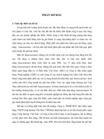 Phát triển kênh phân phối bancassurance tại công ty TNHH MTV bảo hiểm ngân hàng TMCP công thương việt nam (tt) 