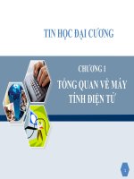 Bài giảng Tin học đại cương - Chương 1: Tổng quan về máy tính điện tử