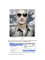 Tư liệu hình thành phương pháp dùng layer mask và vector mask để xóa ảnh nền trong việc ghép ảnh p4