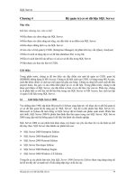 Chương 4 Hệ quản trị cơ sở dữ liệu SQL Server