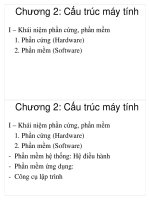 Bài giảng Tin học cơ sở: Chương 2 - Học viện Nông nghiệp Việt Nam