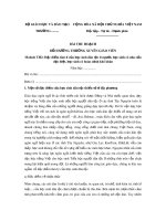 Bài thu hoạch bồi dưỡng thường xuyên giáo viên Module TH2: Đặc điểm tâm lí của học sinh dân tộc ít người, học sinh có nhu cầu đặc biệt, học sinh có hoàn cảnh khó khăn