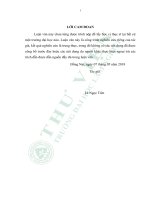 Nâng cao hiệu quả hoạt động xã hội hoá giao thông nông thôn trên địa bàn huyện trảng bom, tỉnh đồng nai 