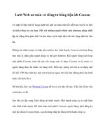 Lướt Web an toàn và riêng tư bằng tiện ích Cocoon