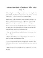 Trải nghiệm gói phần mềm tối ưu hệ thống “tất cả trong 1”