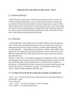 Những hiểu biết cơ bản nhất để trở thành Hacker - Phần 5