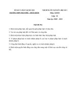 Đề cương ôn tập giữa học kì 1 môn GDCD lớp 12 năm 2020-2021 - Trường THPT Trần Phú